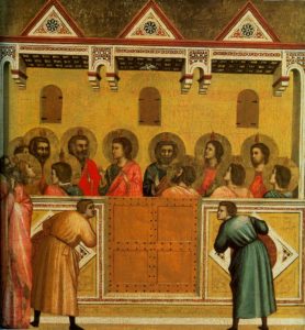 Pentecoste di Giotto__1320-25_National_Gallery,_London