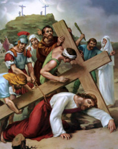 Gesù cade